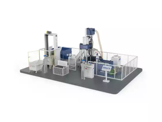 Bricchettatrice per metalli