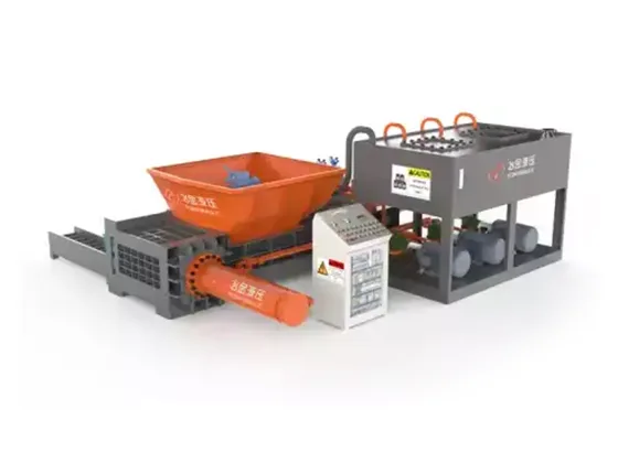 Macchina per presse per rottami di alluminio