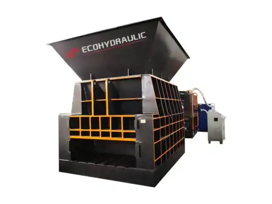 Cesoia per lamiera per rottami metallici